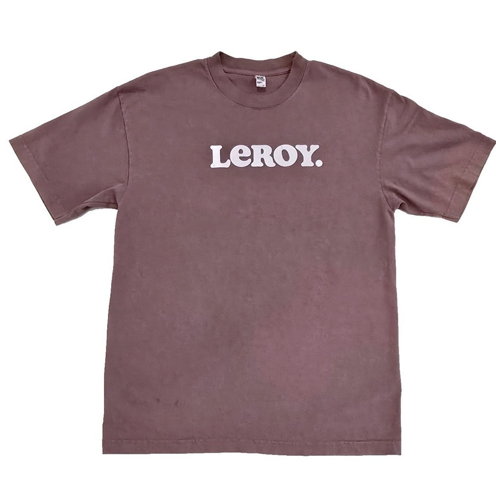 Leroy Cook 0429 Album Merch T-Shirt Los Angeles Apparel Heavyweight Mauve Purple